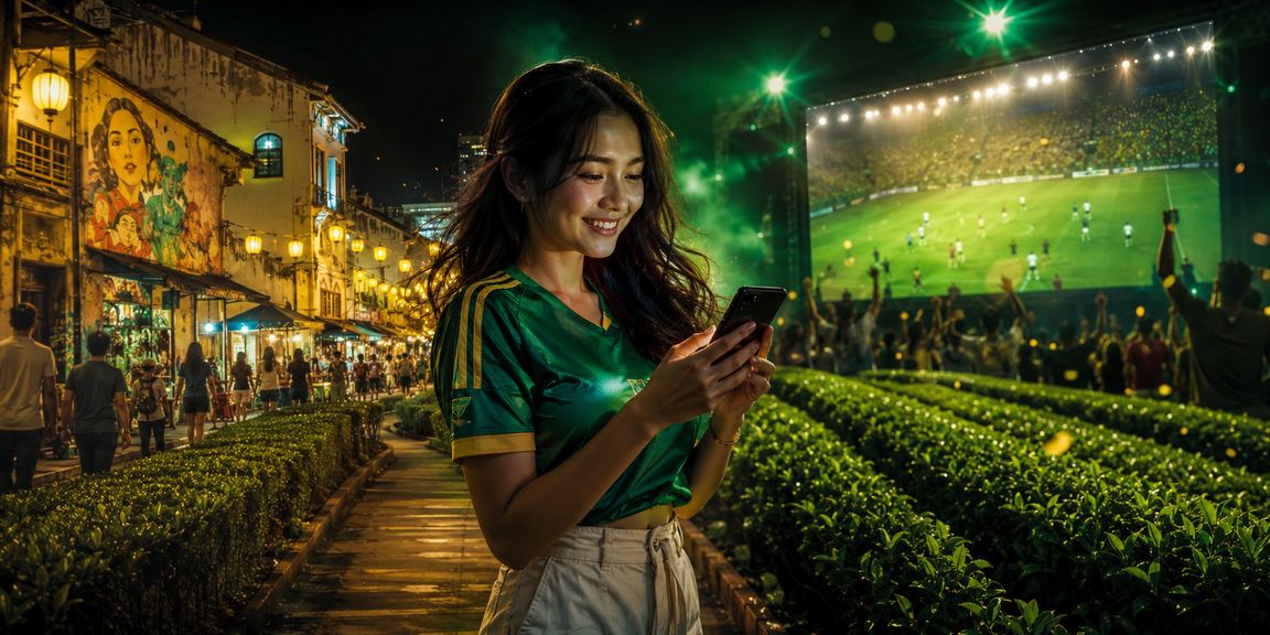Pertaruhan bola sepak popular di Pulau Pinang untuk pemasangan masa nyata